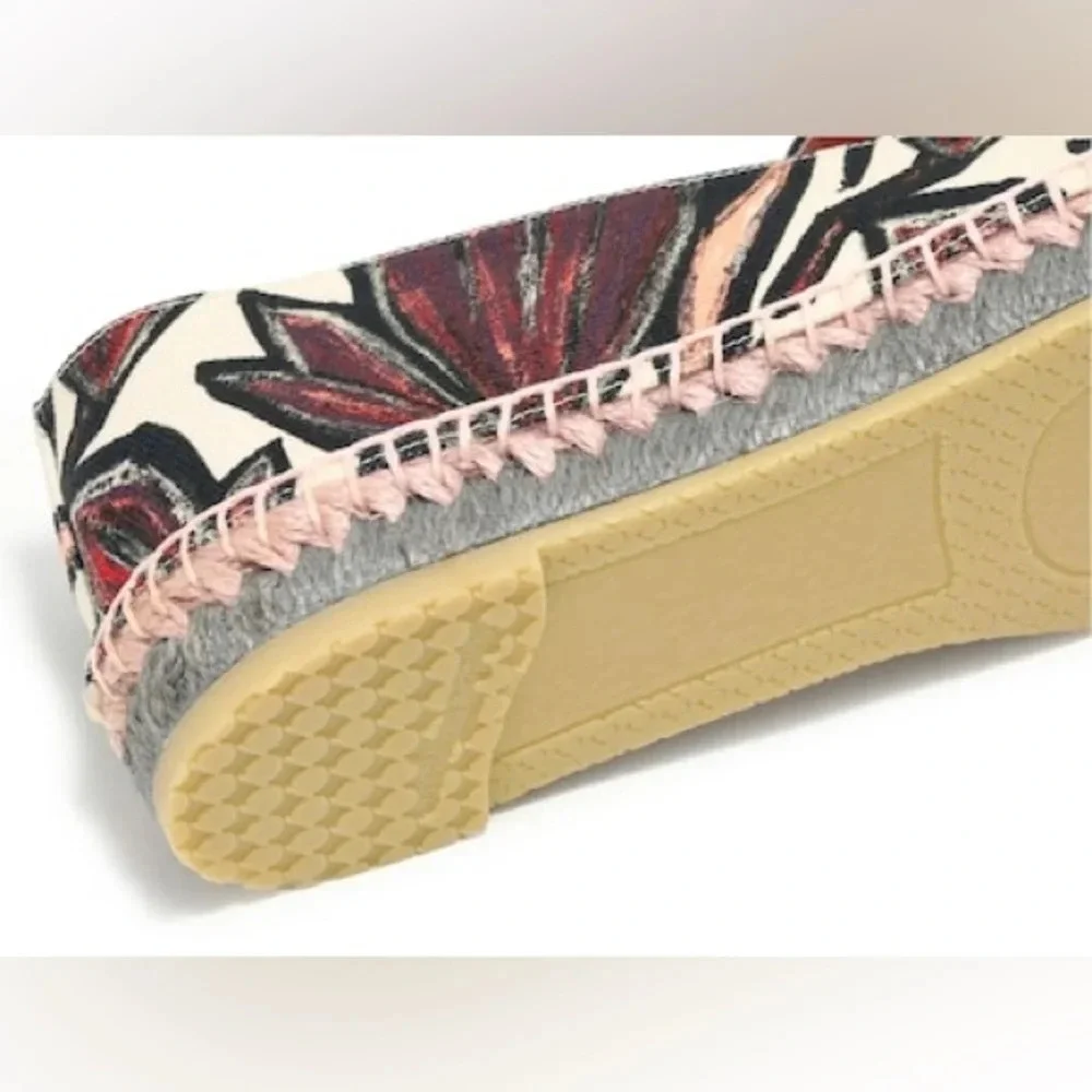 New Salvatore Ferragamo Sue Espadrille Flat Size 6.5